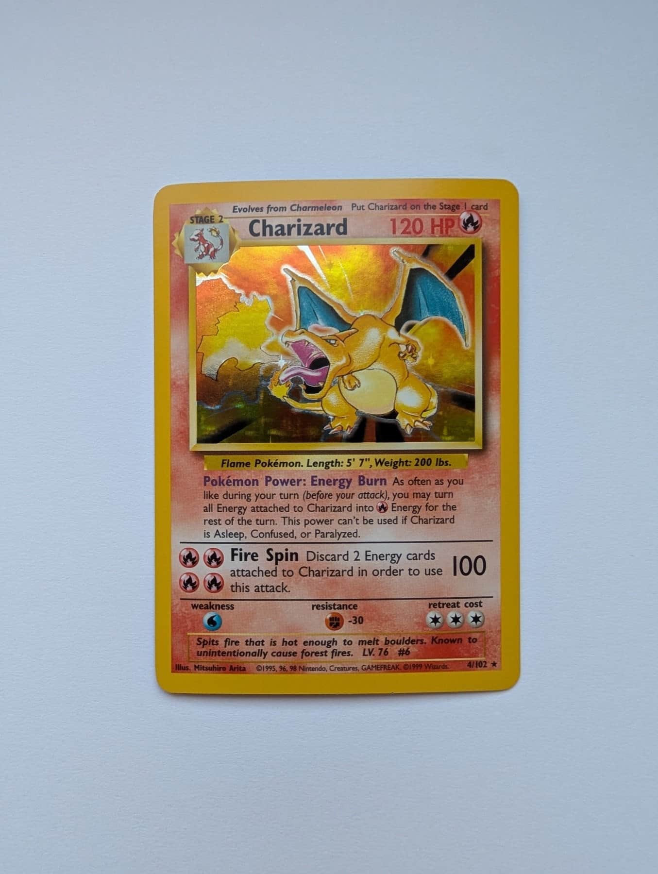 Charizard - Base Set Unlimited Holo